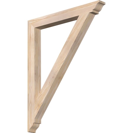 Ekena Millwork Traditional Traditional Smooth Bracket, Douglas Fir, 3 1/2"W x 34"D x 42"H BKT04X34X42TRA01SDF